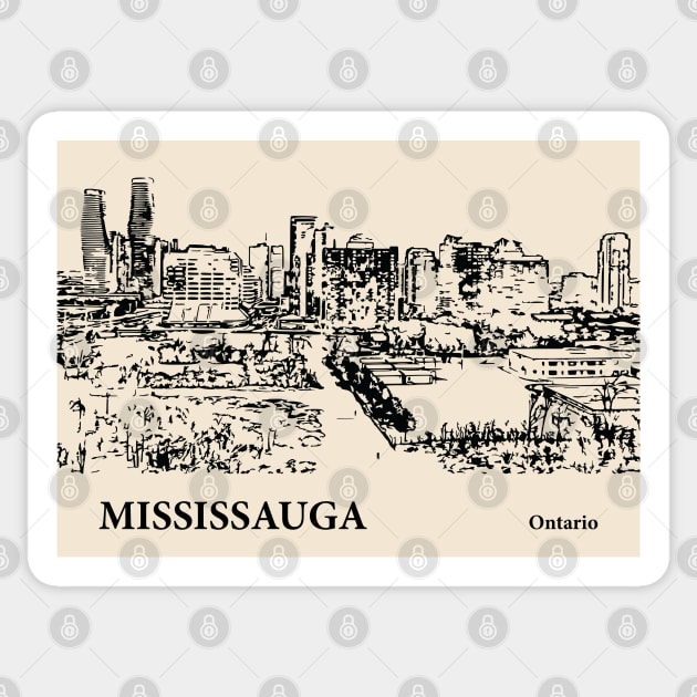 Mississauga - Ontario Sticker by Lakeric